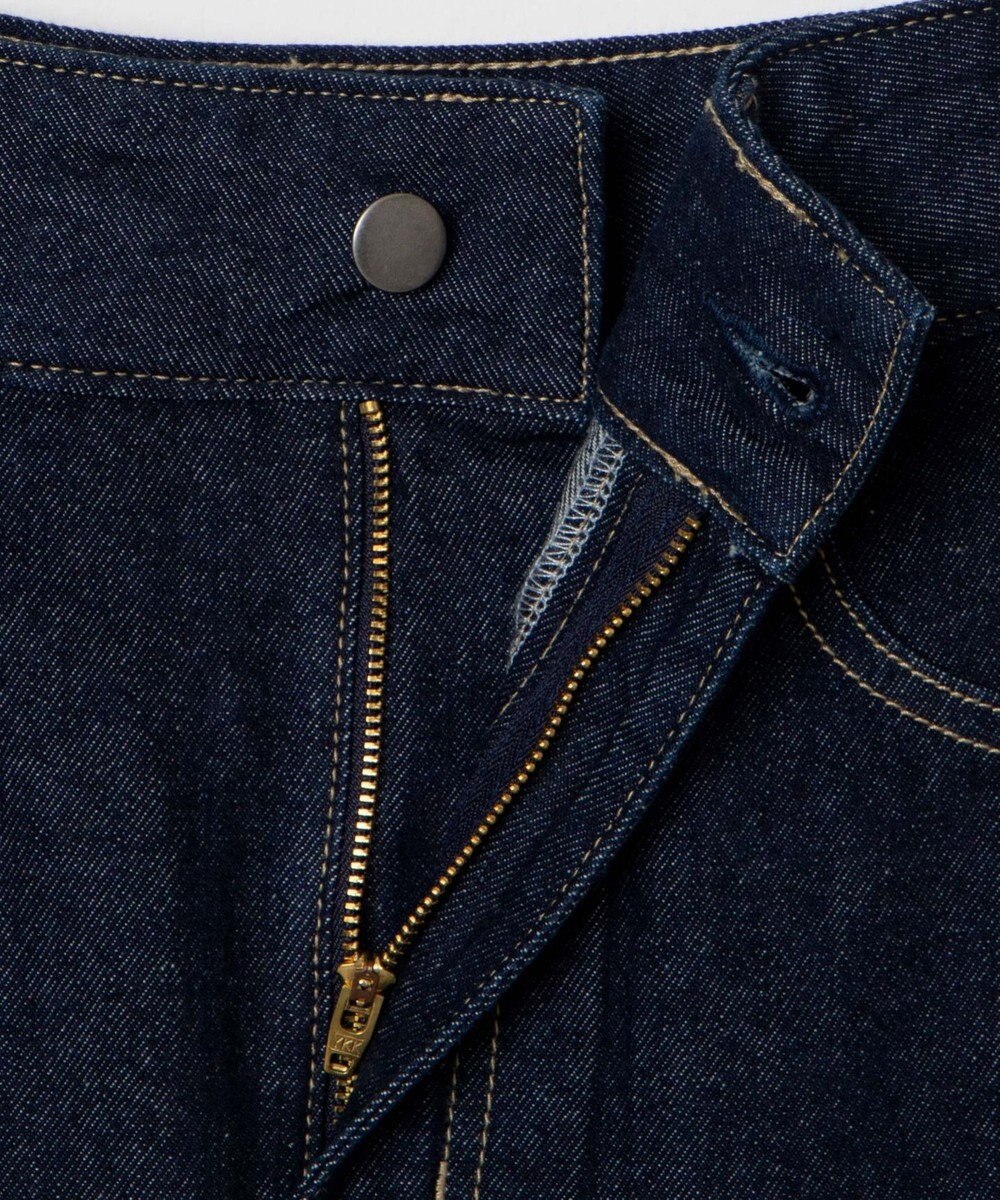 WEGO デニム台形ミニスカート 