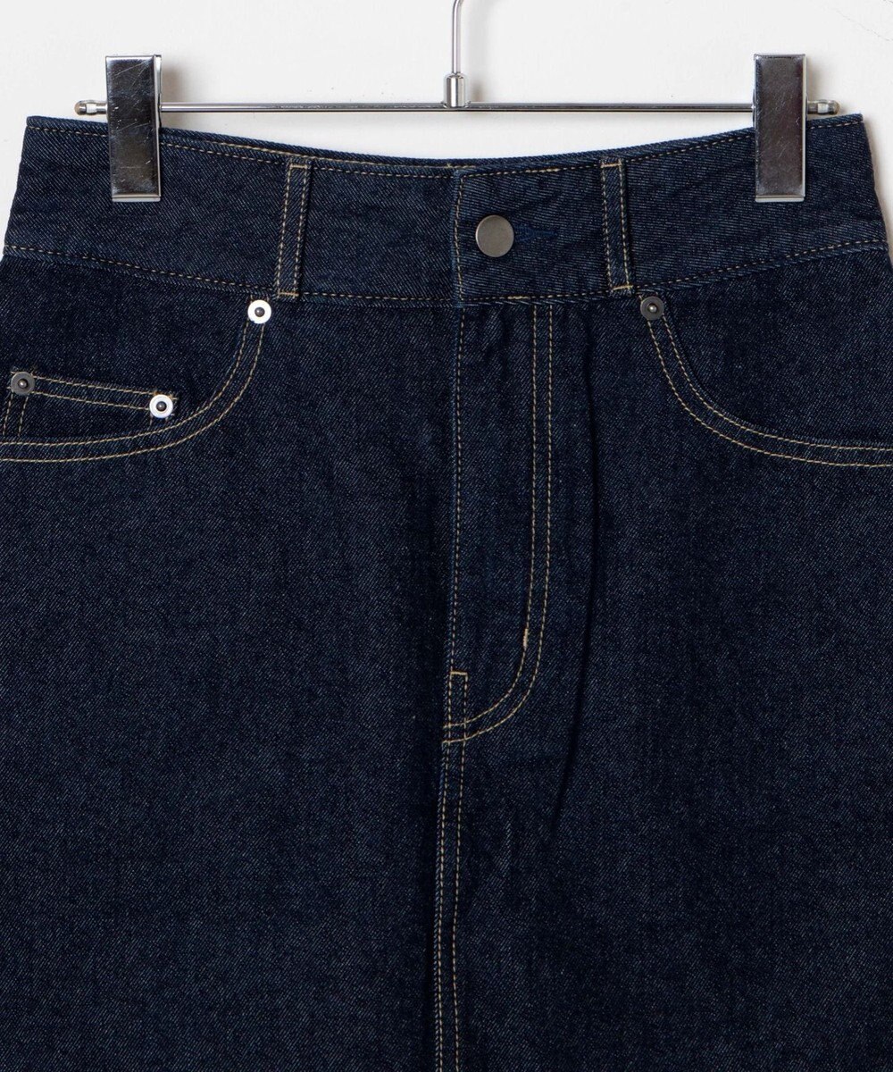 WEGO デニム台形ミニスカート 