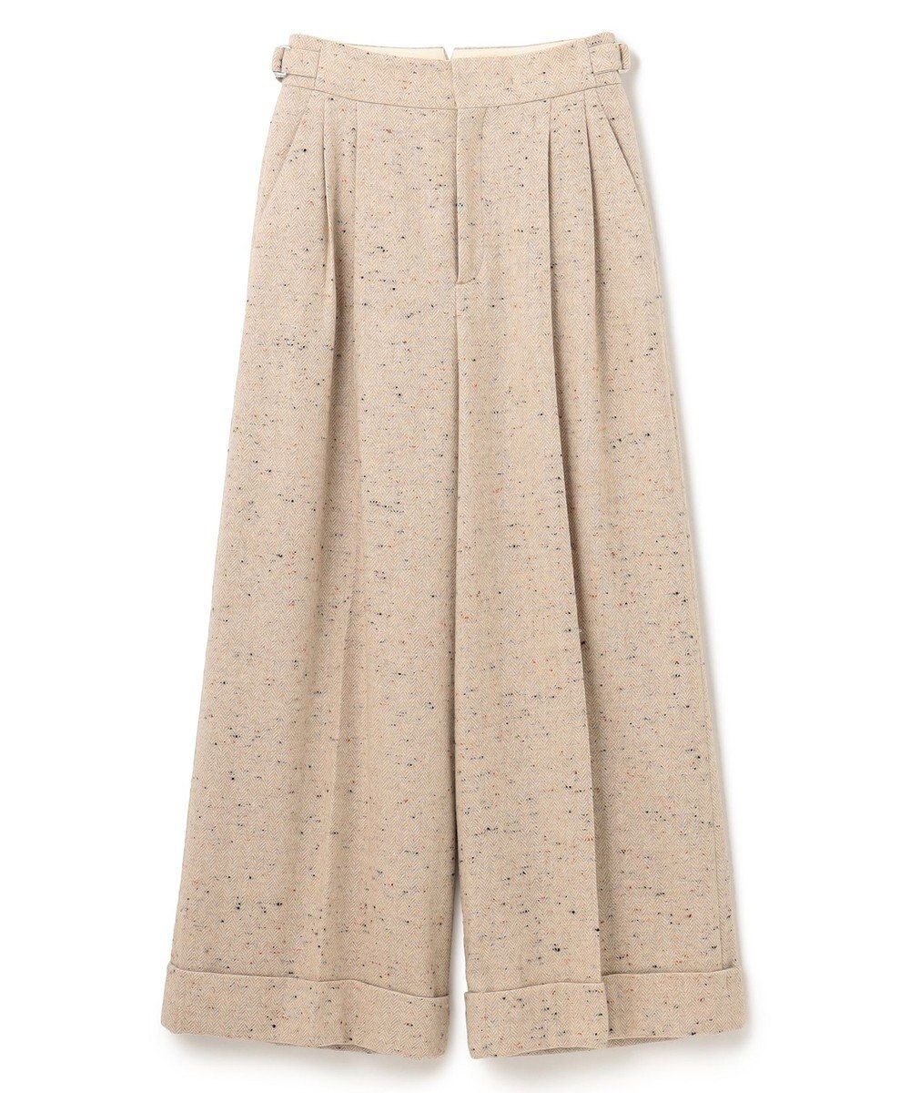 uncrave ネップツイード パンツ（uncrave WHITE） 