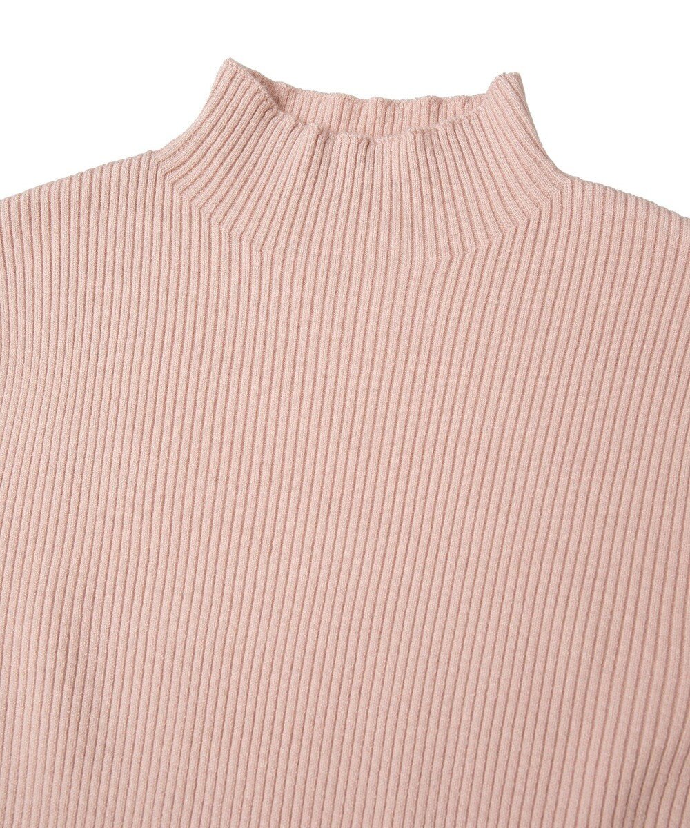 earth music&ecology ハートプレートリブニットプルオーバー 