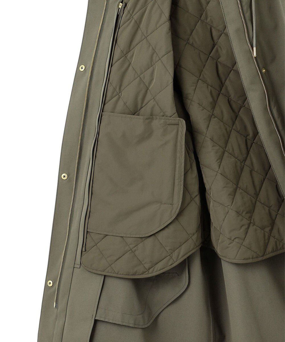 23区 L 【撥水加工/洗える】ライナー付き マルチウェイアウター 