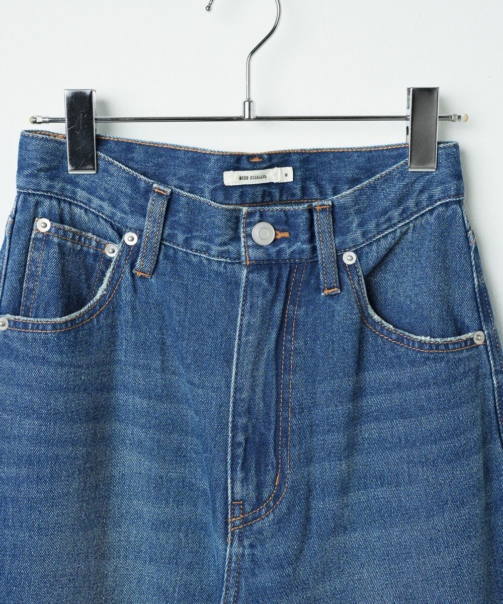 WEGO ルーズストレートデニムパンツ 