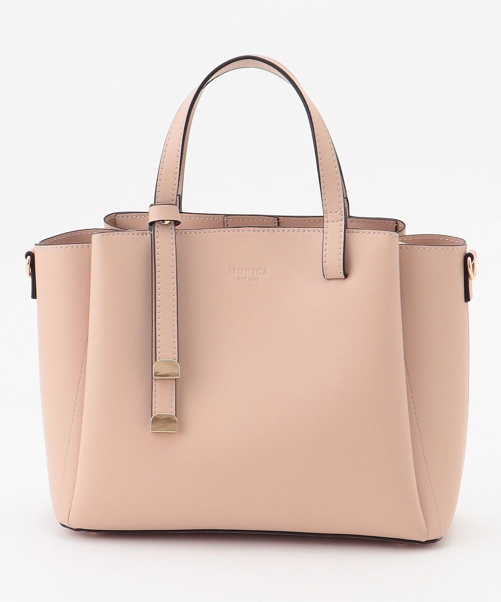 LA BAGAGERIE 【MONICA】ボウタイリボンハンドバッグ 