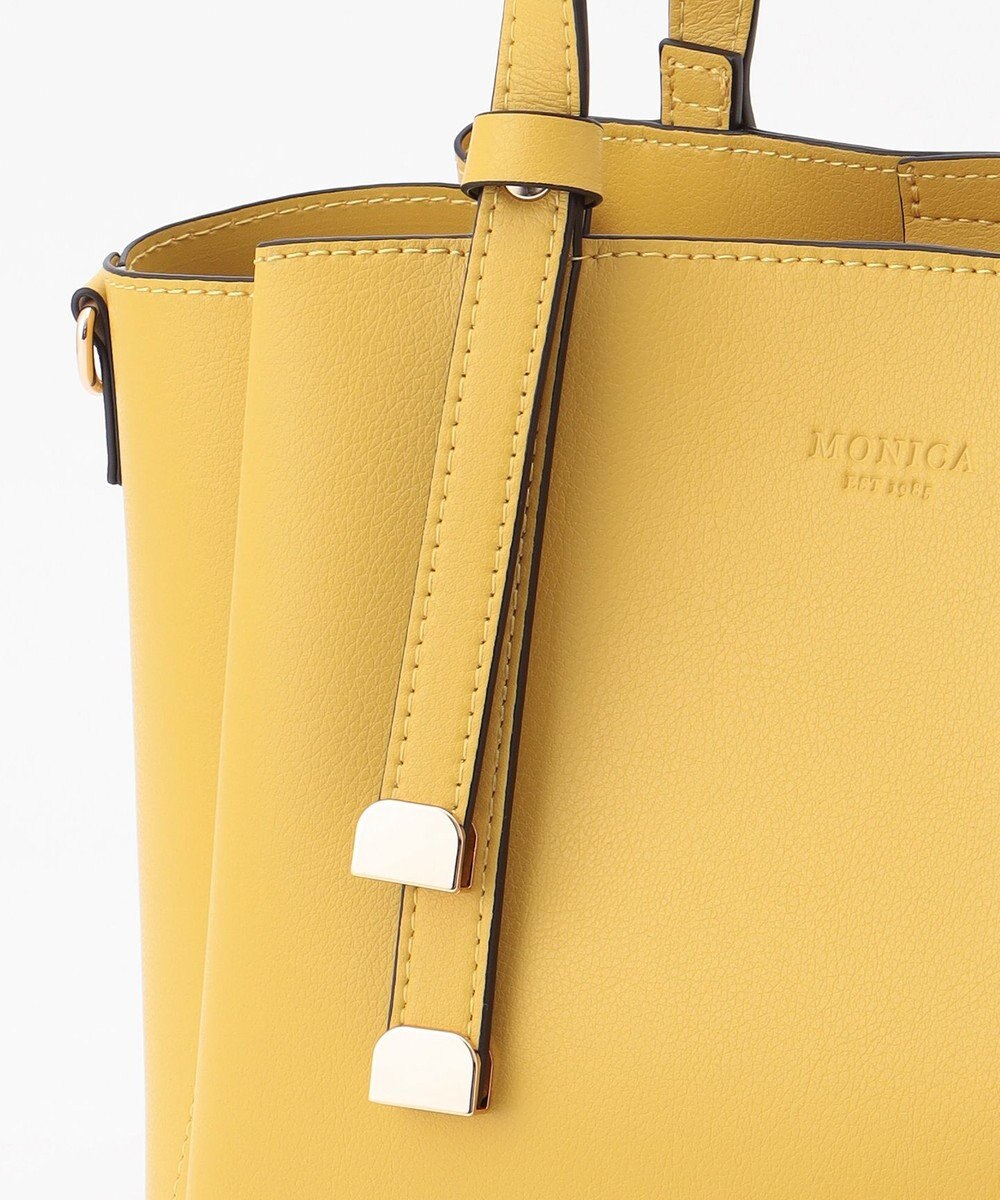 LA BAGAGERIE 【MONICA】ボウタイリボンハンドバッグ 