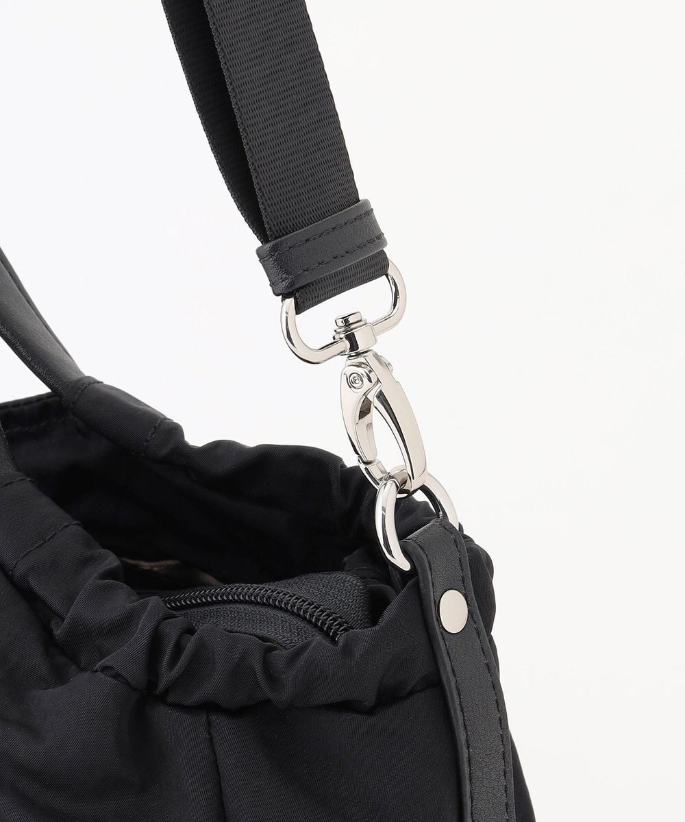 LA BAGAGERIE 【MONICA】サイドギャザー2WAYトートバッグ Sサイズ 