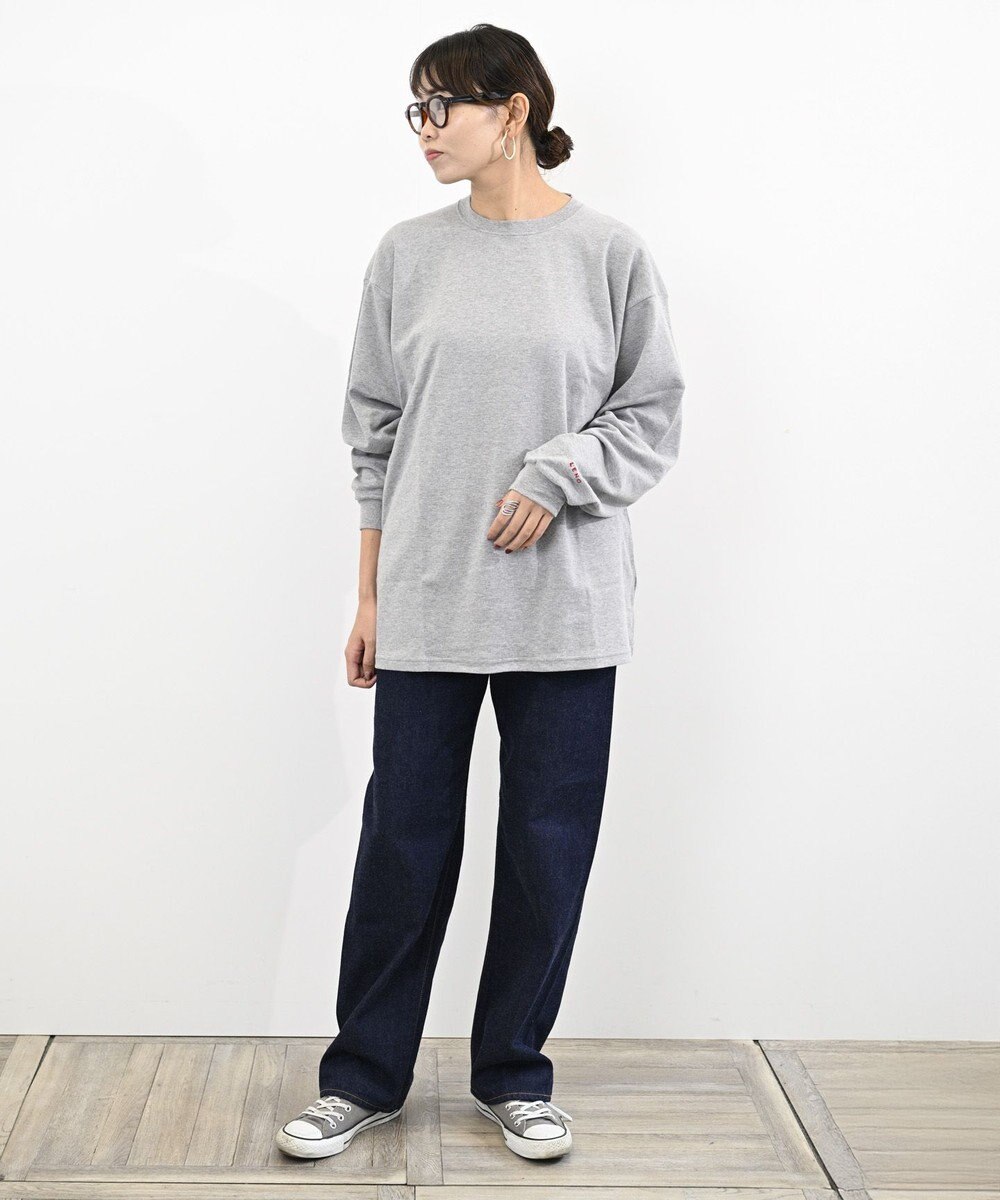 LENO CREWNECK PULLOVER《UNISEX》クルーネックカットソー 