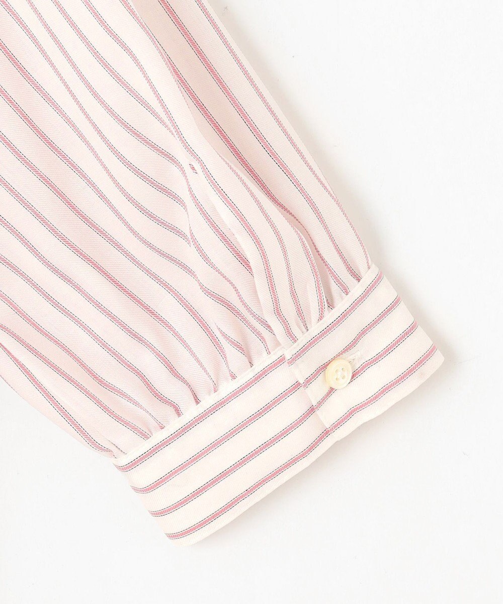 J.PRESS LADIES L 【洗える】ウォッシャブルキュプラツイル シャツ 