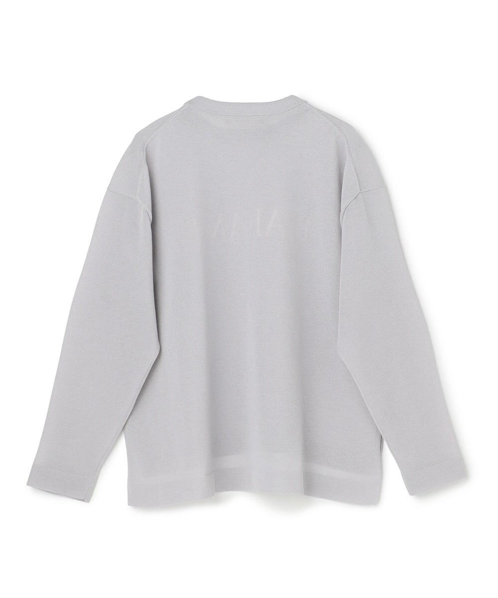 UNFILO シアーフォルムニット クルーネック 