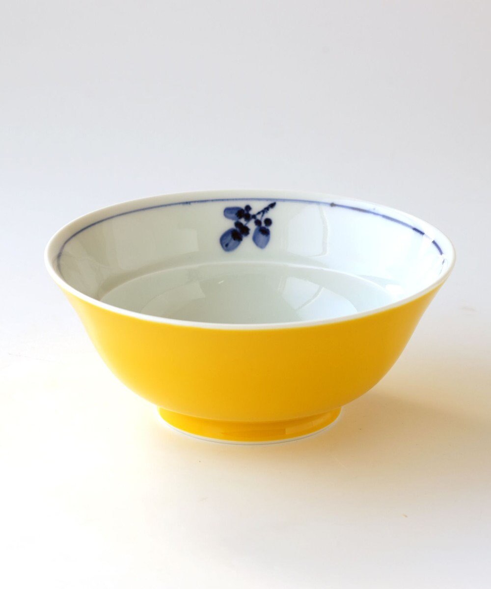 たち吉 【たち吉】おてがる丼黄地草文〈１個〉波佐見焼 