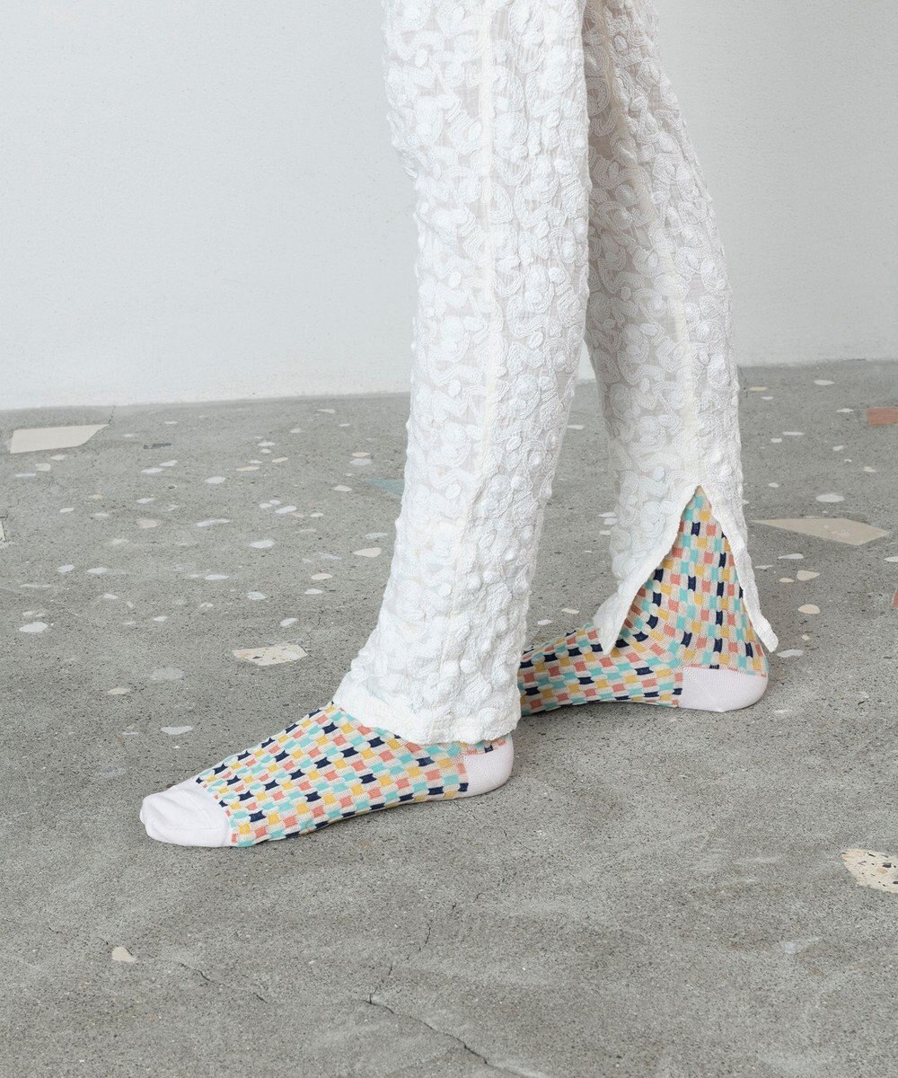 TRICOTE 市松チェックバンピーソックス【UNISEX】 