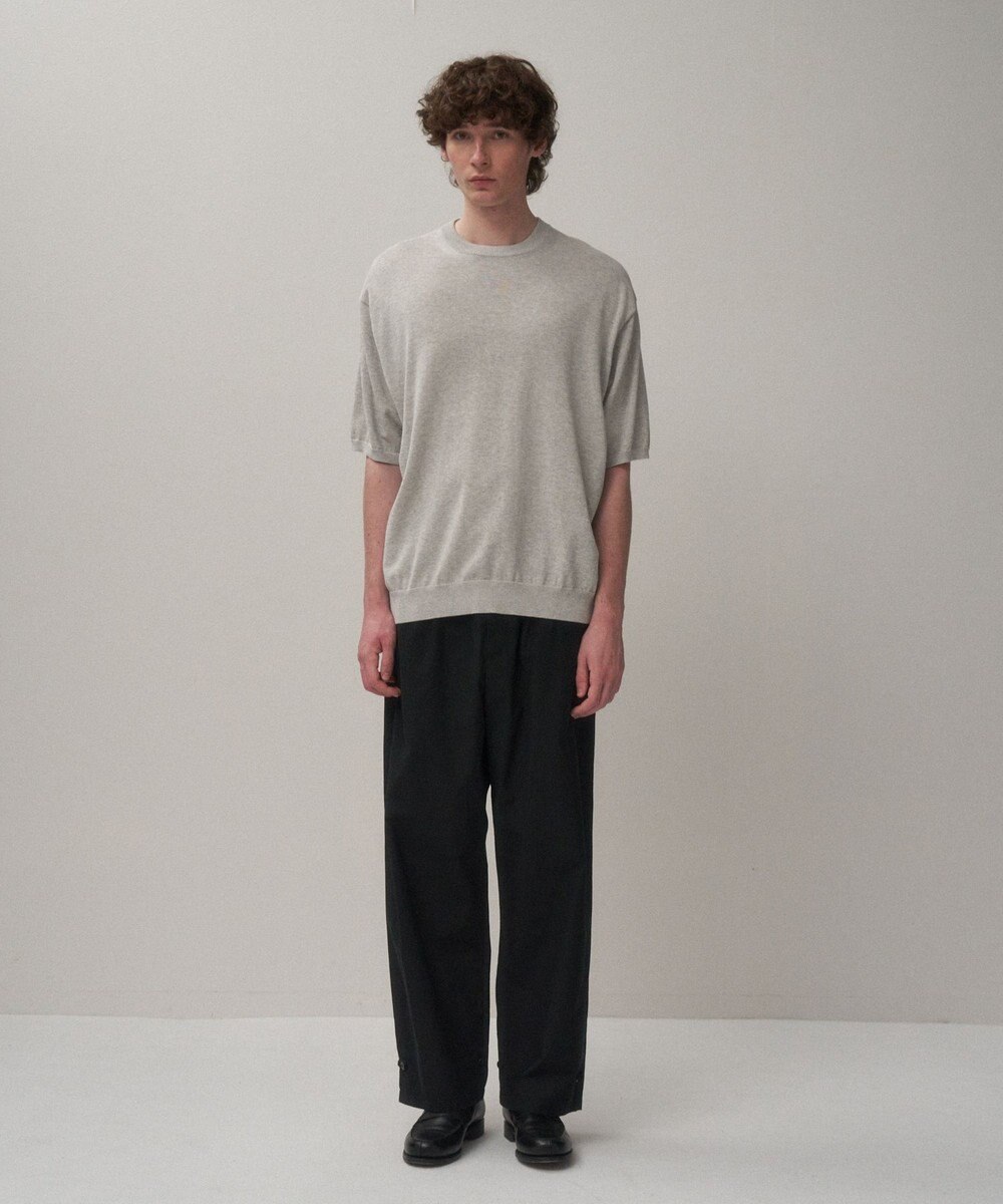 ATON LIGHT TC GABARDINE | ウォッシュドワイドパンツ - UNISEX 