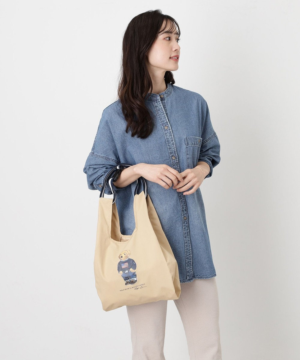 MOONBAT 【WEB限定】POLO RALPH LAUREN（ポロ ラルフ ローレン）ポロベア ベルト付き レインバッグ Sサイス 