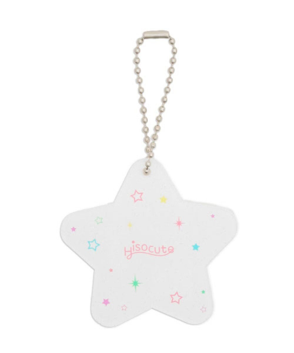 WEGO 【痛バ＆推し活グッズ】カラフルスターIDフォトケースキーホルダー 