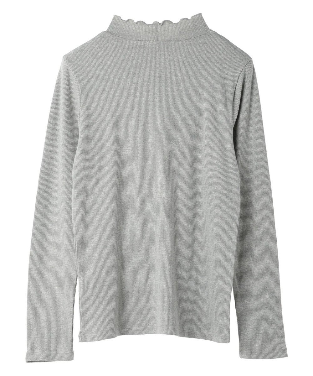 earth music&ecology ラメテレコハイネックプルオーバー 