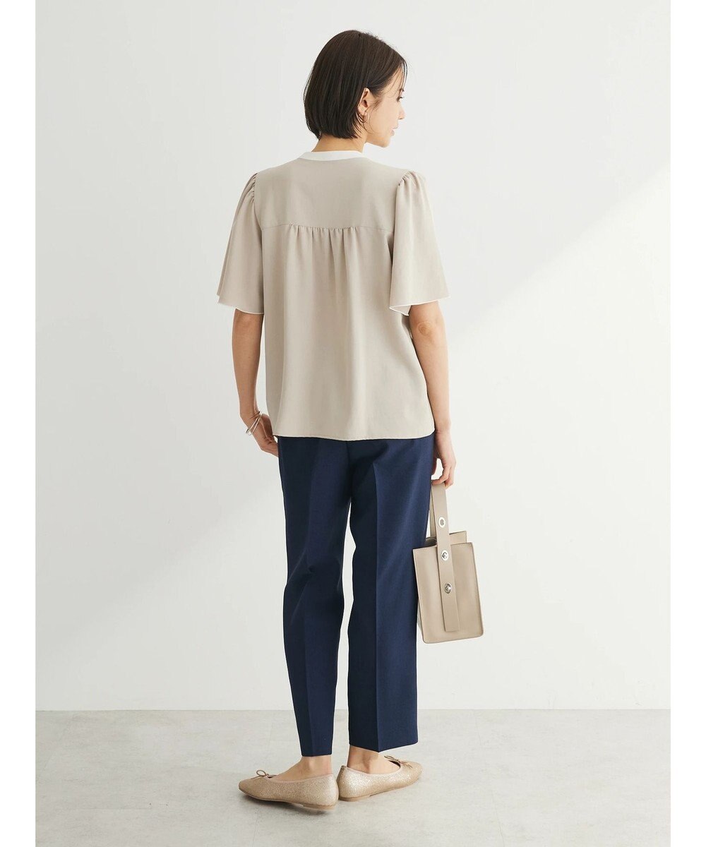 Green Parks 接触冷感　きれいシルエットパンツ（テーパード） 