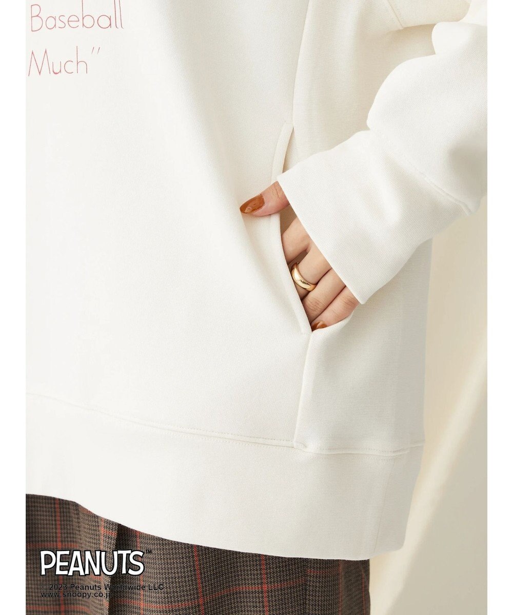 CRAFT STANDARD BOUTIQUE ＰＥＡＮＵＴＳ裏起毛スウェットパーカー 