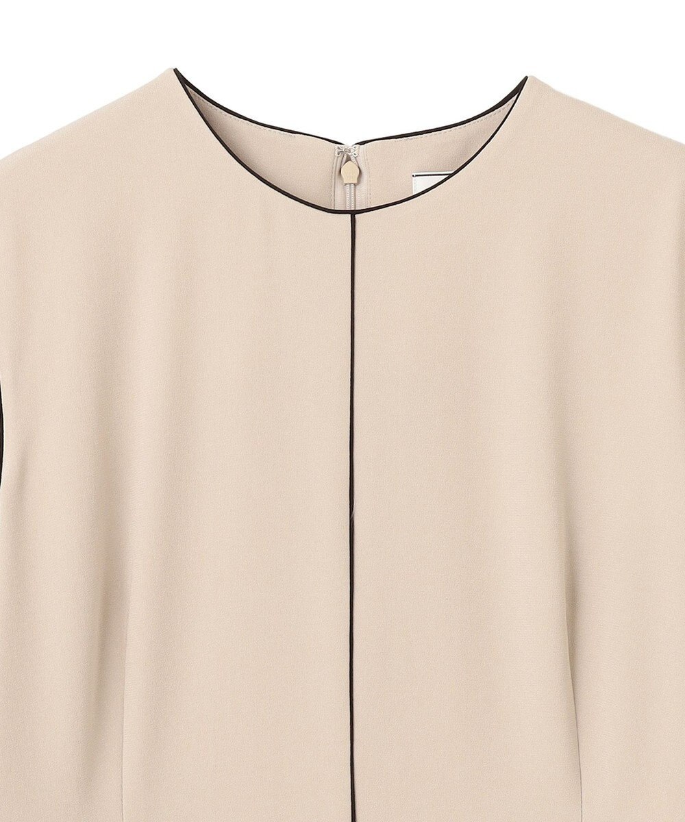 BEIGE， 【L-size】CINDY / クルーネックドレス 