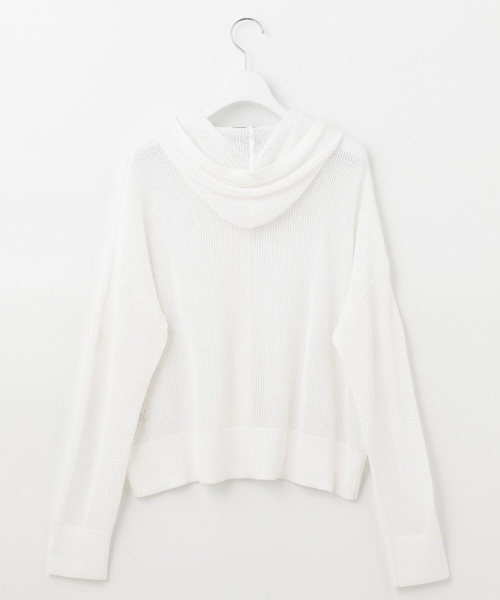 UNFILO 【洗える】メッシュパーカー 