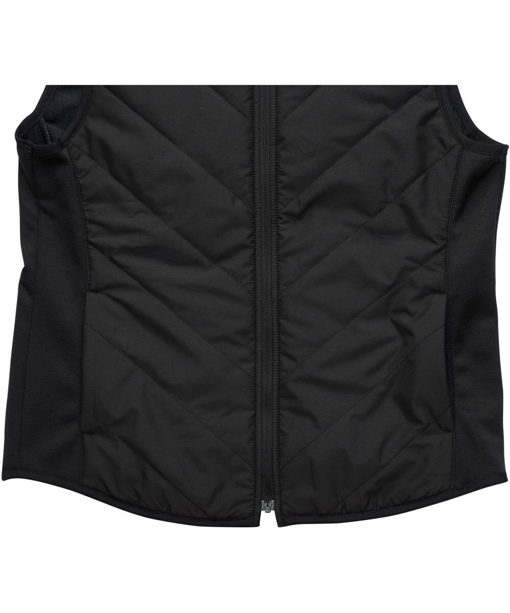 CW-X 【WOMEN】 CW-X レディース ベストジャケット 中綿(前身・後ろ上半身) 保温(本体) ノースリーブ ハイネック スポーツ DWY609 /ワコール 