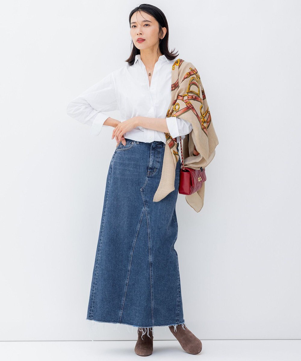 23区 ベルトandビット柄 ストール 