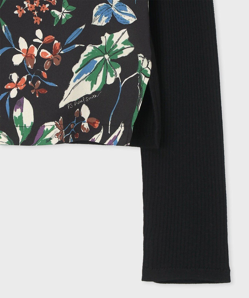 Paul Smith Number Floral プルオーバー コンビ ニット 