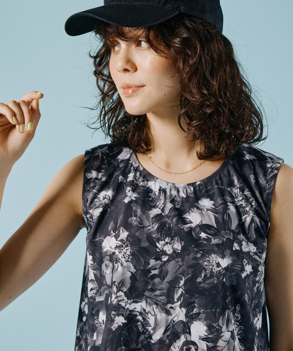 San-ai Resort（三愛水着楽園） 【水陸両用】　プリントカップ付きトップス　M・L　【Reir（レイール）】 