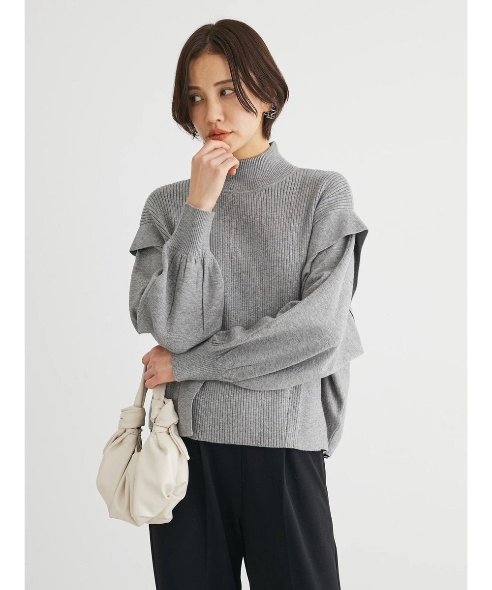 Green Parks ・ＥＬＥＮＣＡＲＥ　ＤＵＥ　ハイネックドルマンニット 