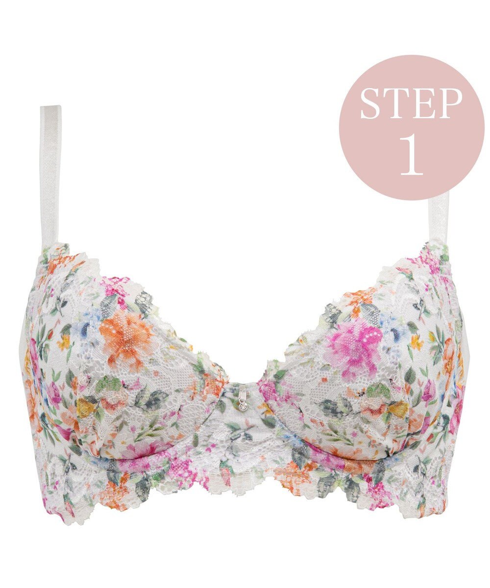 BRADELIS New York 【BRADELIS New York / 育乳補整ブラ・STEP1 集める】ウェンディソフトステップ1ブラ25S1 補正下着 補正 ブラジャー 