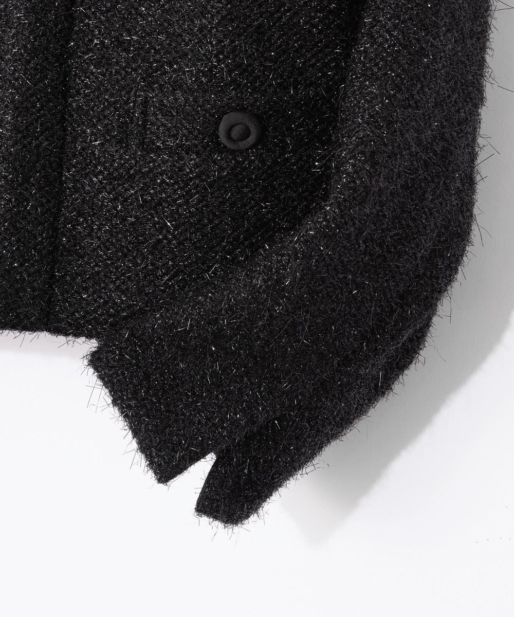 GRACE CONTINENTAL ラメシャイニーコクーンジャケット 