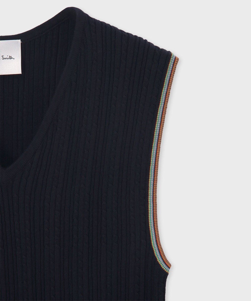 Paul Smith ストライプポイント Vネックニット 
