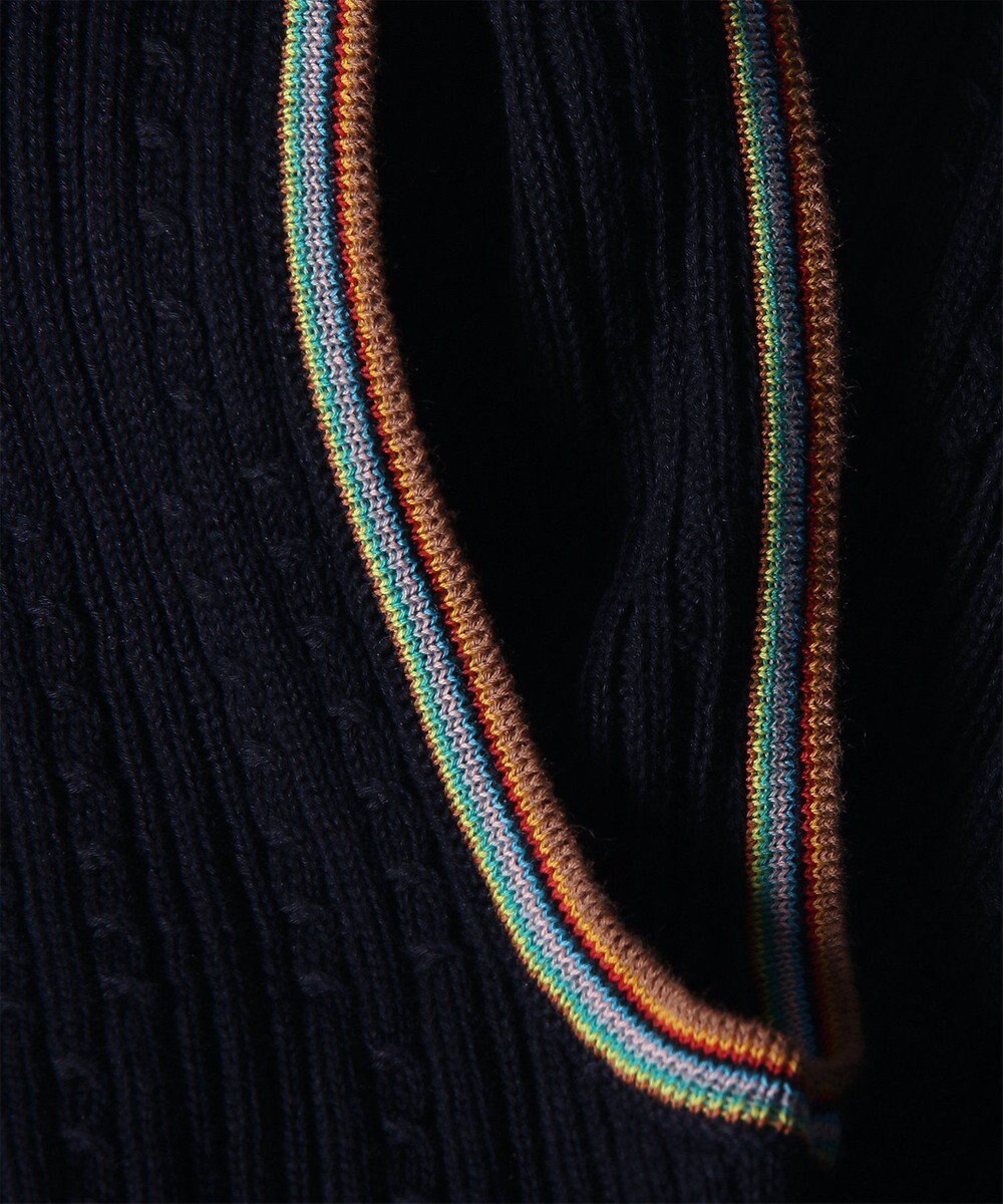 Paul Smith ストライプポイント Vネックニット 