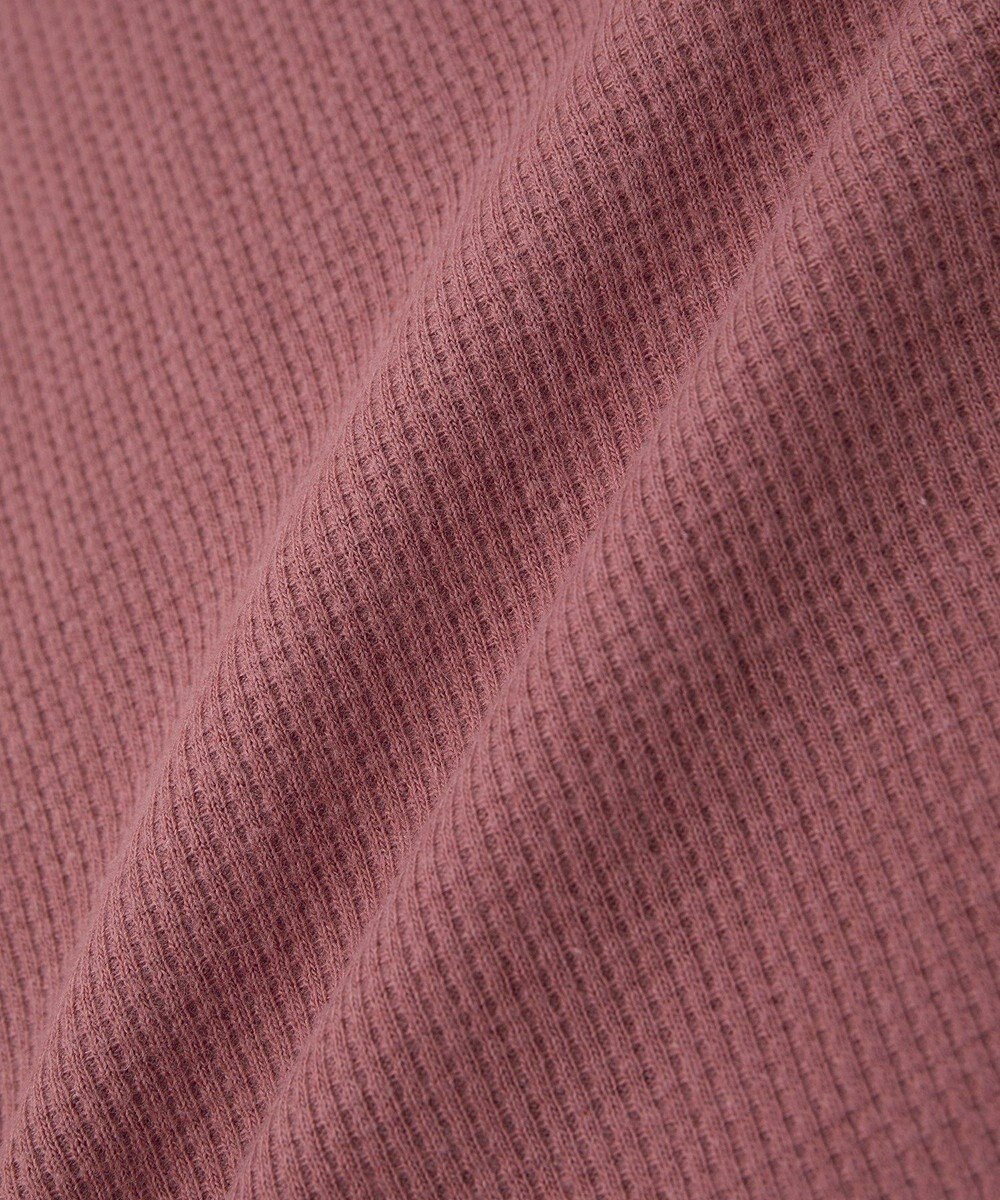 AMERICAN HOLIC ワッフルサイドスリット半袖ワンピース 