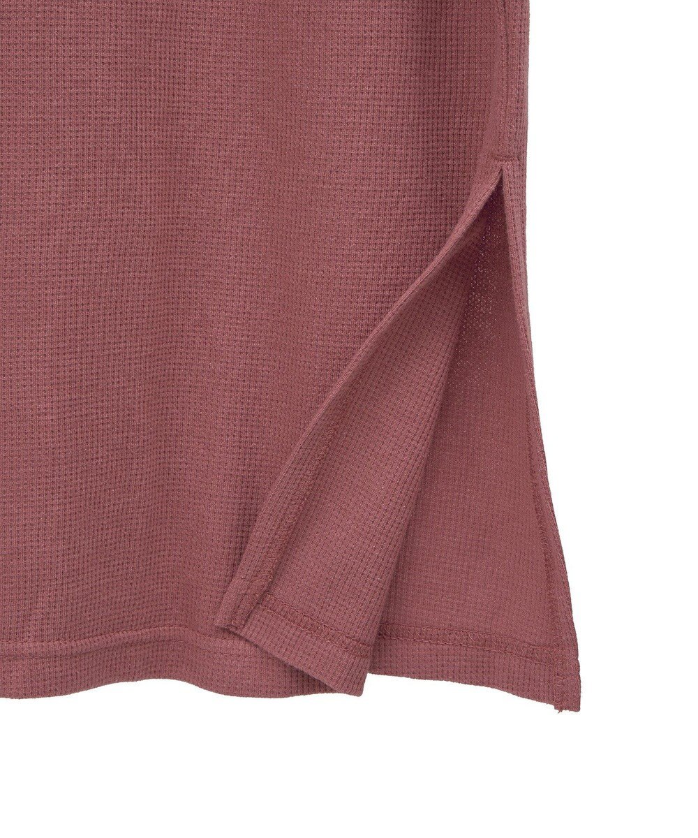 AMERICAN HOLIC ワッフルサイドスリット半袖ワンピース 