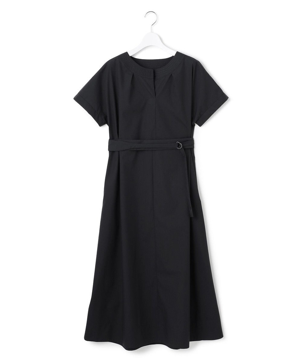 23区 L 【一部店舗限定/UVカット/洗える】タイプライター サック風 ワンピース 