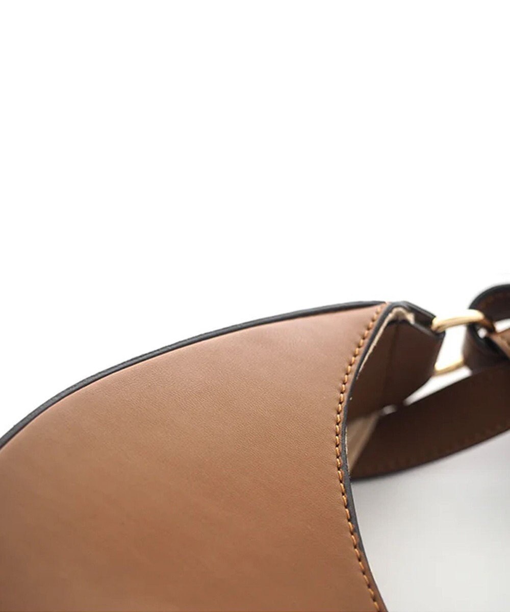 style code [Lyrss/リルス] イタリア製牛トコ皮 ハーフムーンエシカル レザー バッグ 