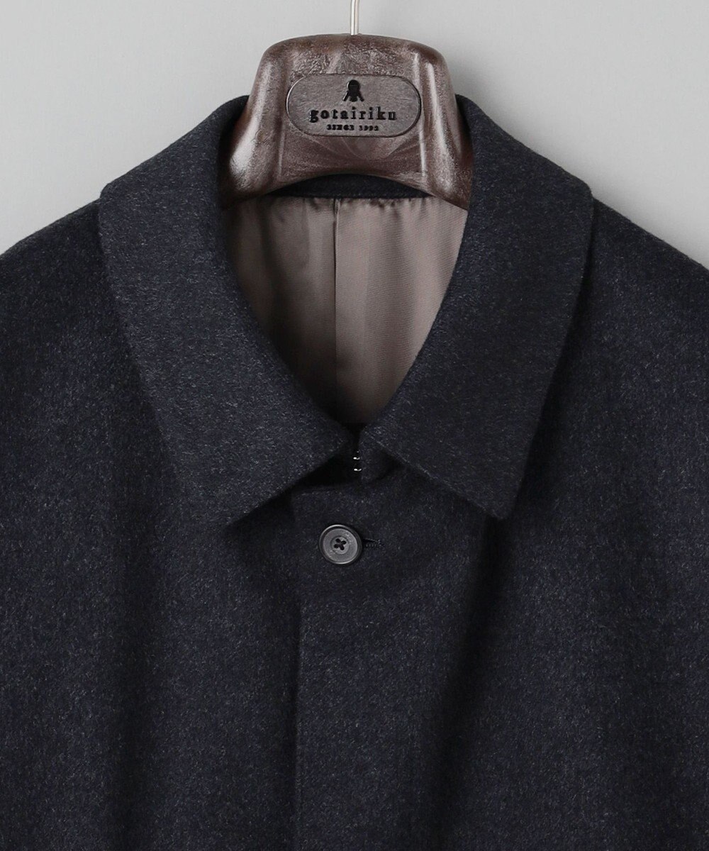 GOTAIRIKU ライトウェイトアンゴラ ステンカラーコート 