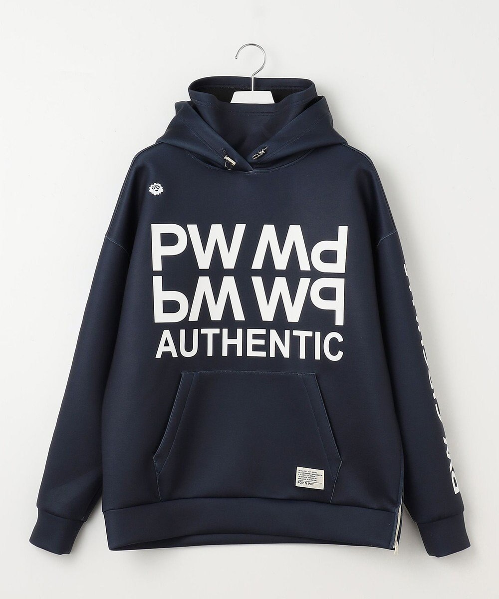 PW CIRCULUS 【NEWデザイン】【MEN】 LOGO graphic  デタッチャブルフーディー 