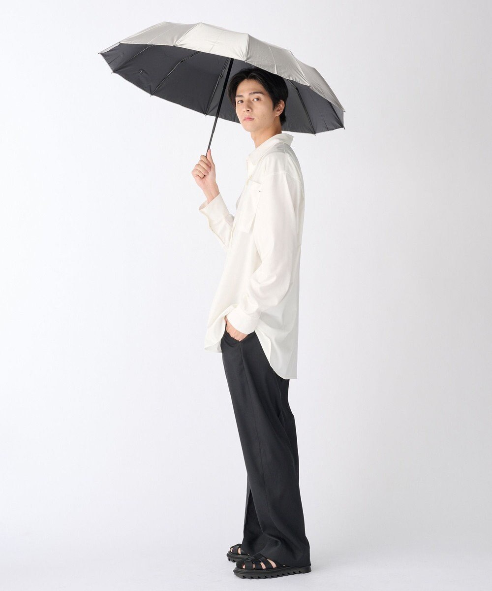 MOONBAT 【遮光100％/超軽量/耐久性】マジで軽い傘 晴雨兼用 折りたたみ日傘 マジカルテックプロテクション Tough 12 rib 55cm 