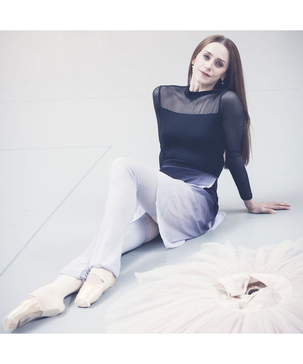 Chacott 【Nela ライン】ロングスリーブレオタード 