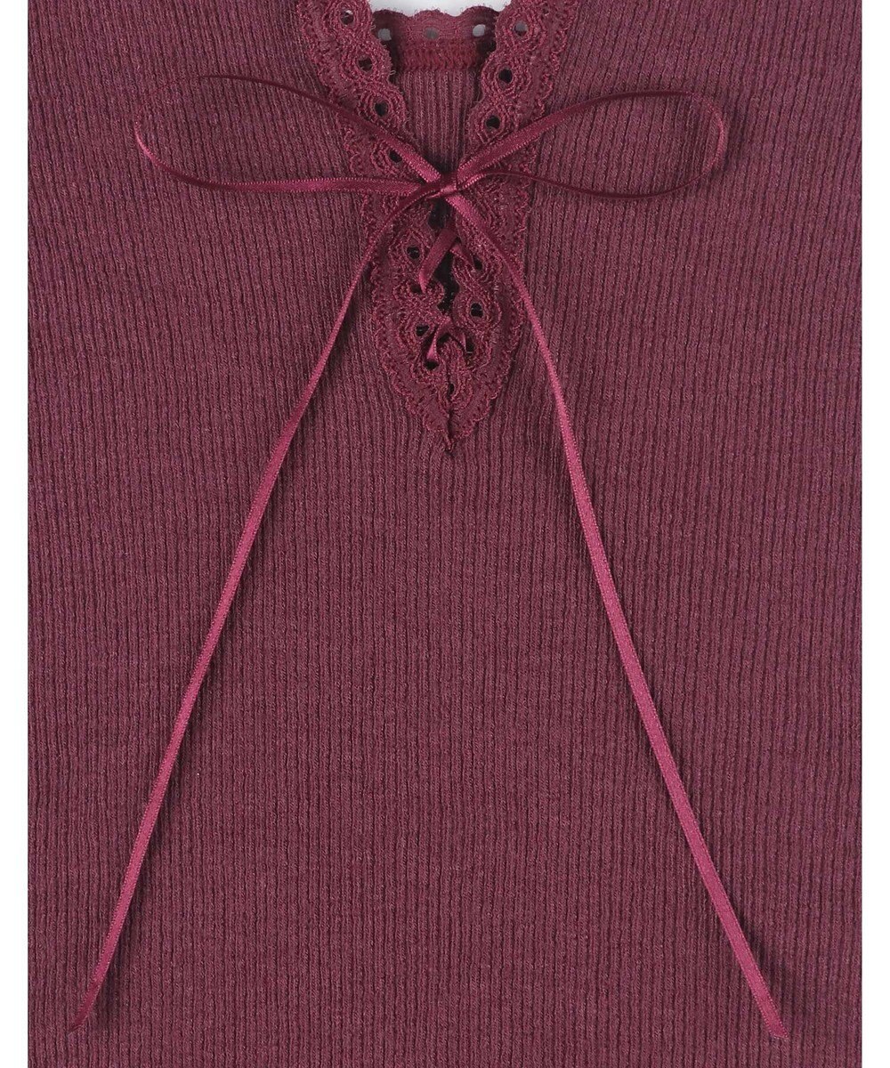 AMPHI あったかインナー 薄手 リブ素材 キャミソール UWF160 アンフィ／ワコール 