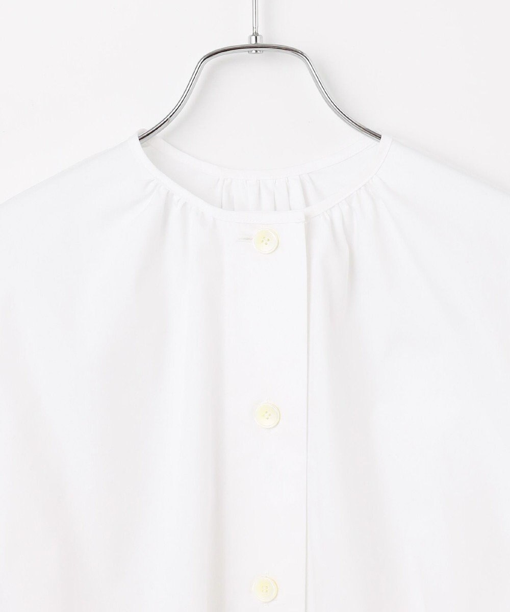 #Newans ウエストリボンショートブラウス 