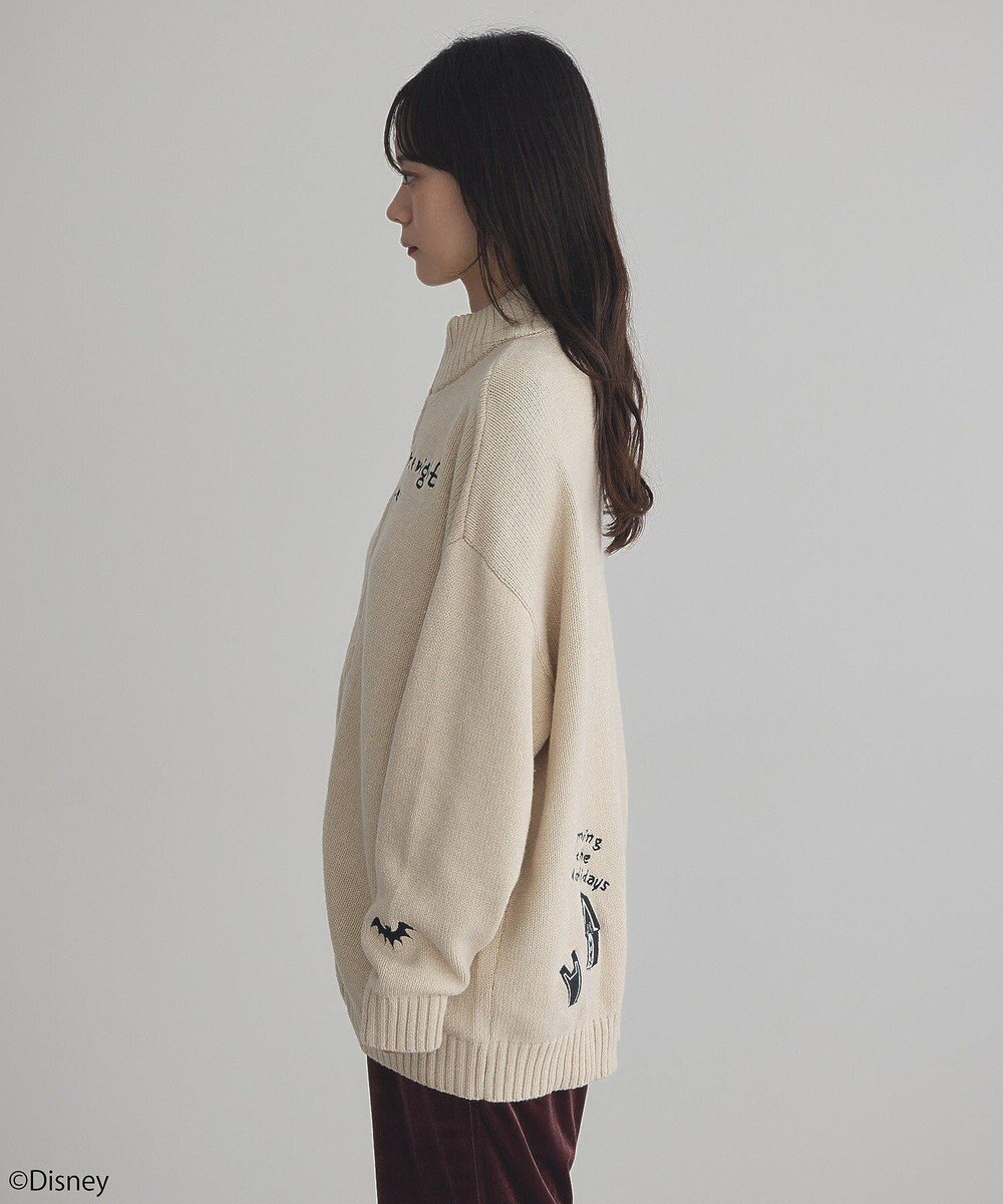 earth music&ecology ナイトメア／ダブルジップニットカーディガン 