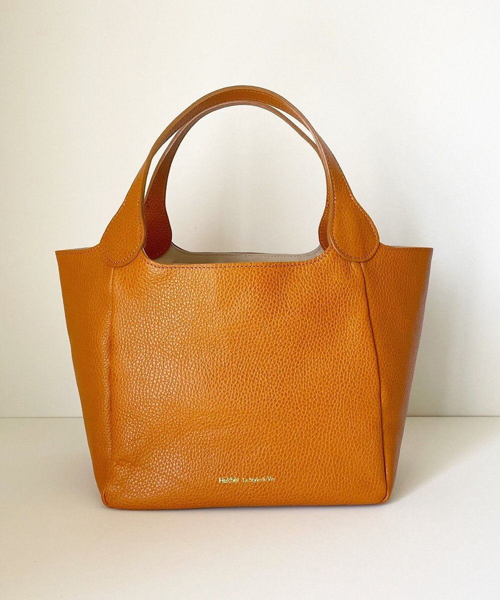 Hekhèr Le Style de Vie 【日本製/セレモニーにも】シュリンクレザー ハンドバッグ small 