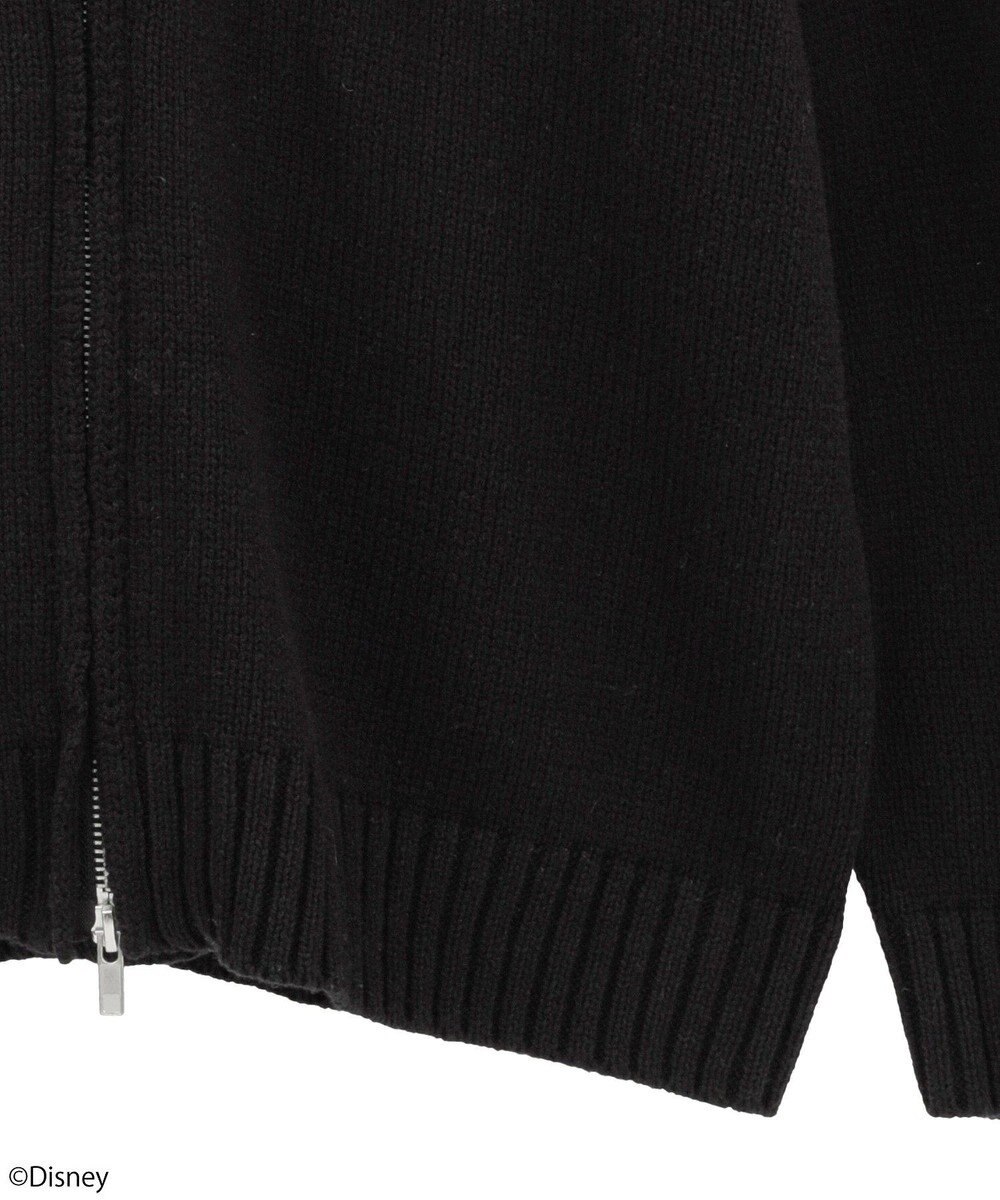 earth music&ecology ナイトメア／ダブルジップニットカーディガン 