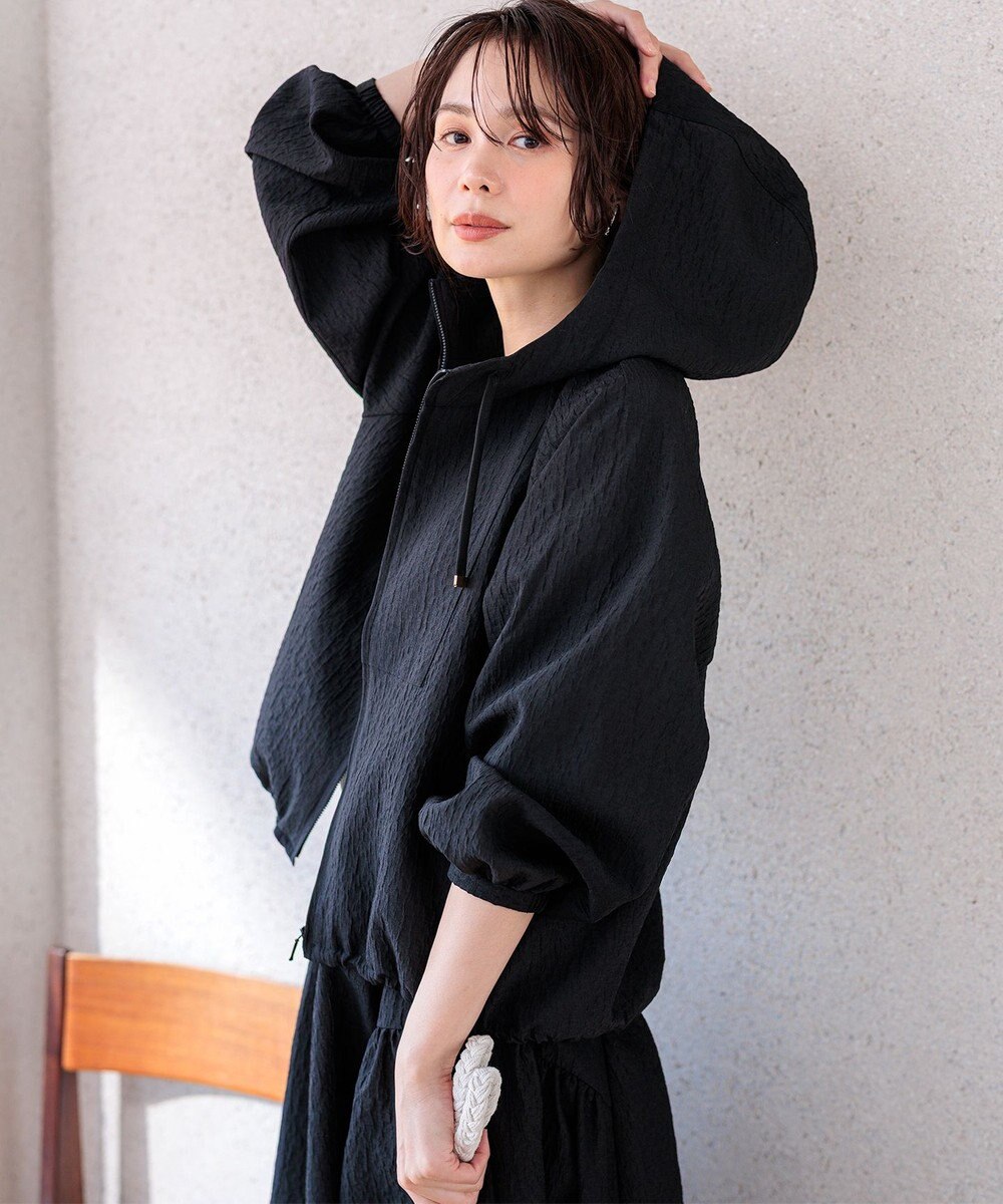 組曲 L シアージャカード ブルゾン 