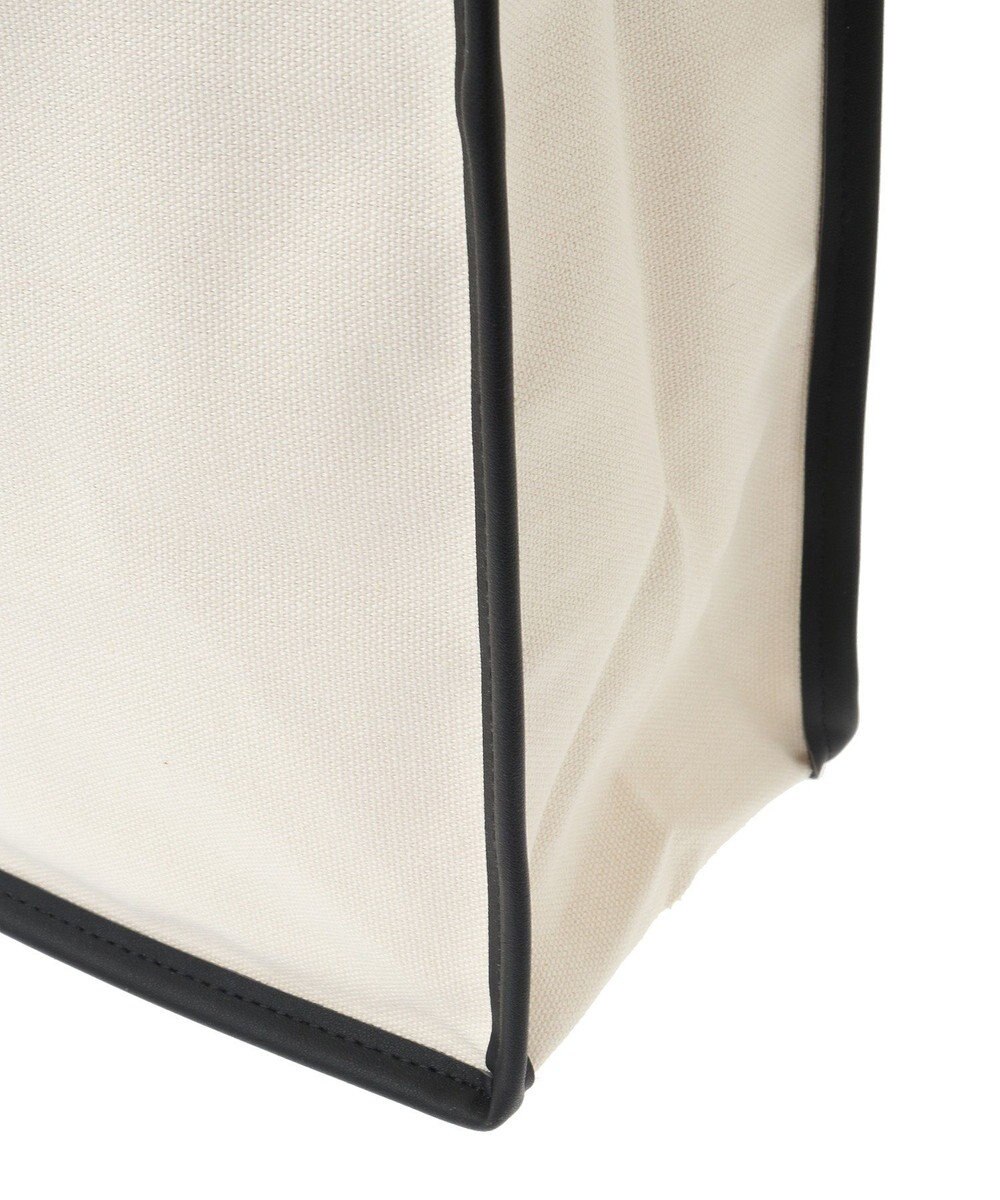 Maison de FLEUR フリルハンドル帆布キャリーオンバッグ 