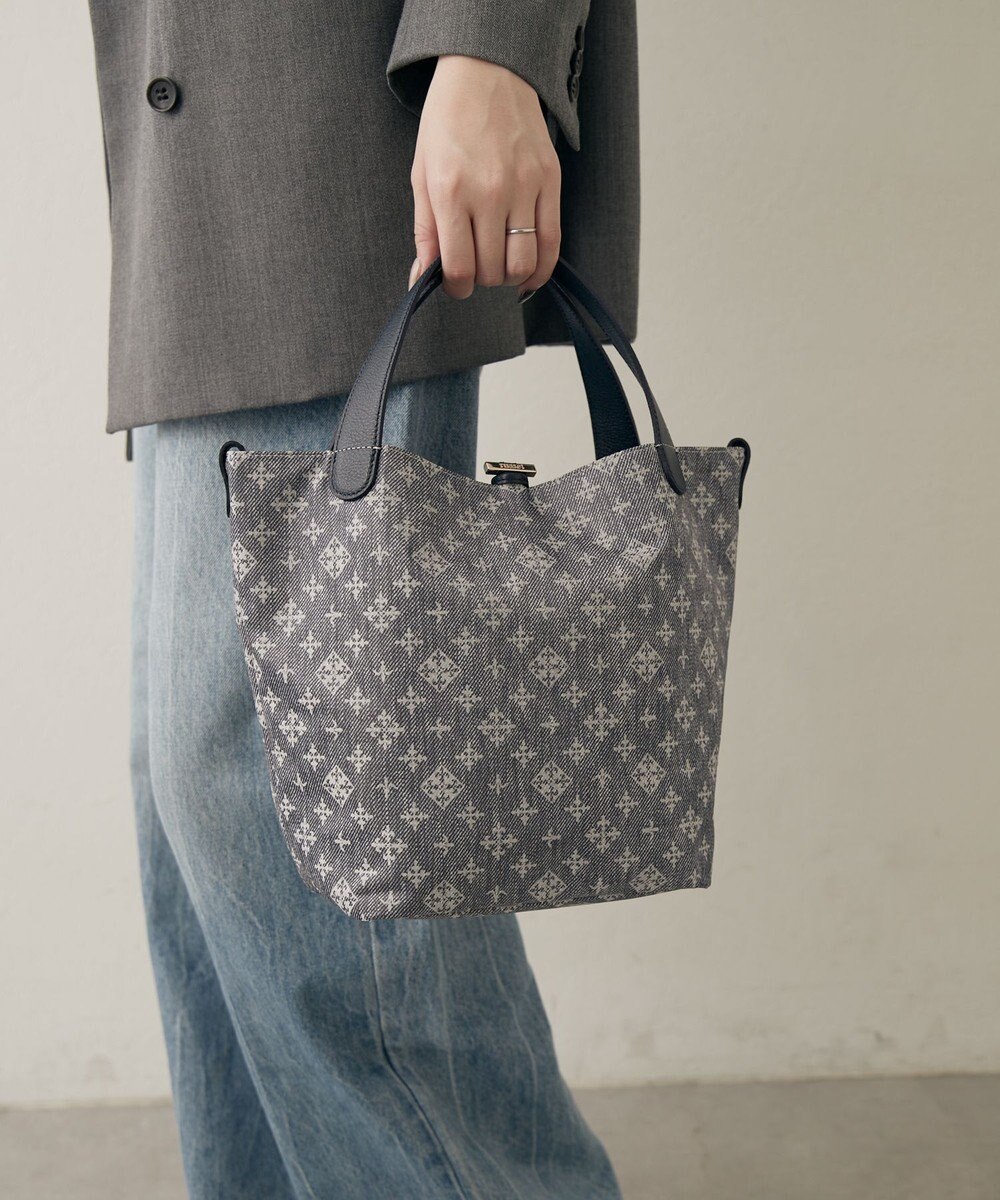 russet ナイロンジャガード2WAYミニトートバッグ(SF-260) 