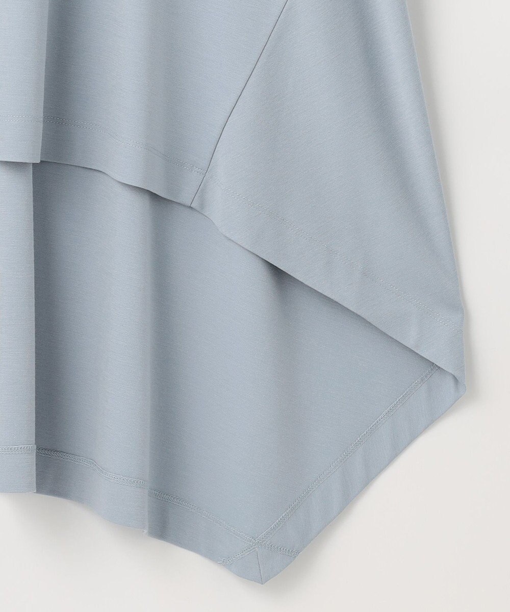 UNFILO 【新色追加！/接触冷感】マイビューティ バックフレアTシャツ 