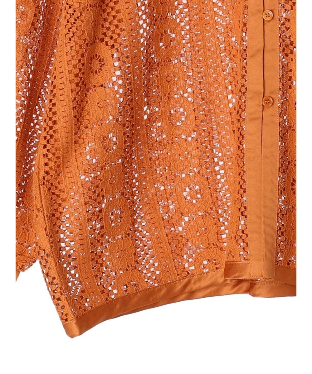 Green Parks レースブラウス 