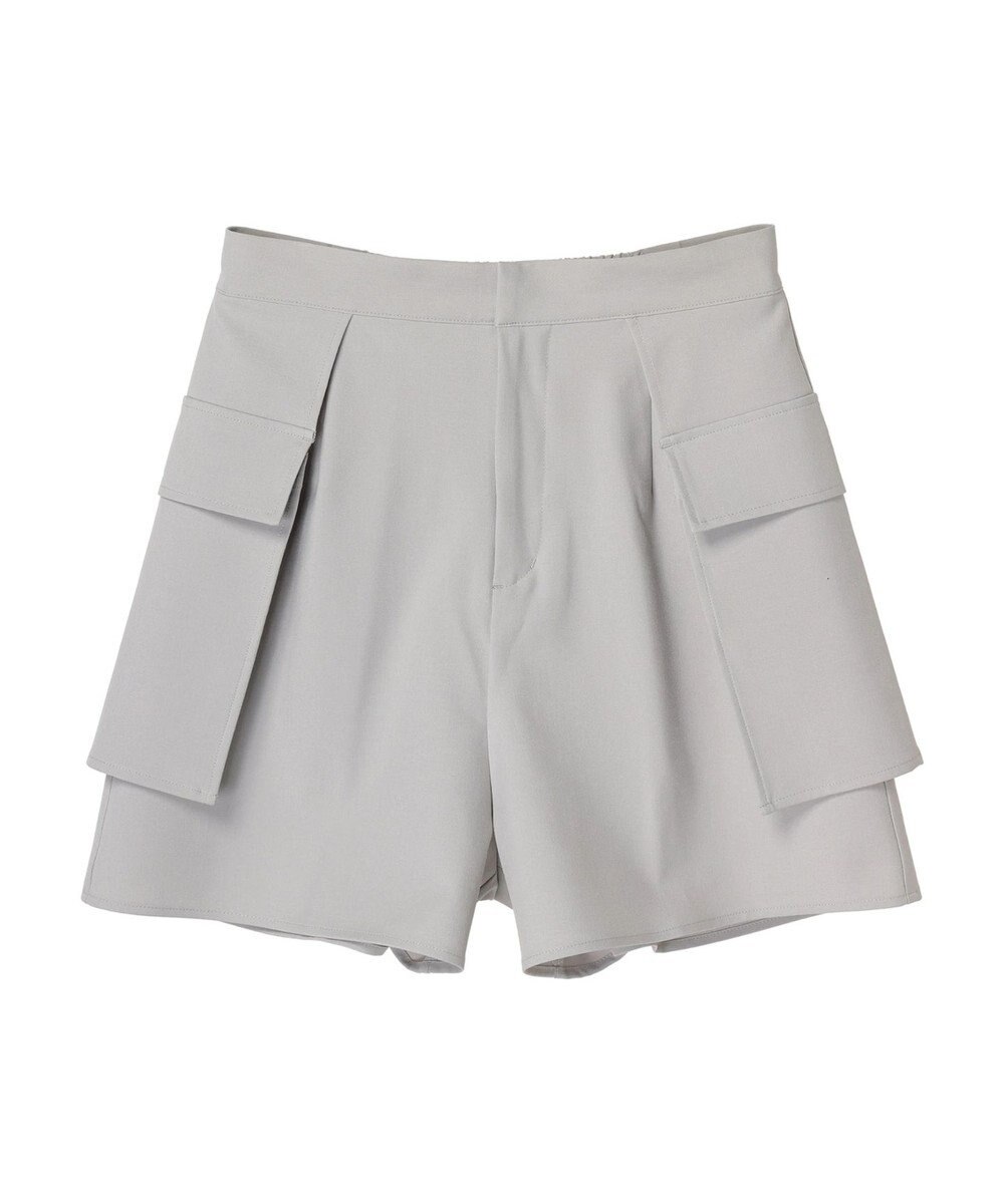 earth music&ecology デザインポケットショートパンツ 